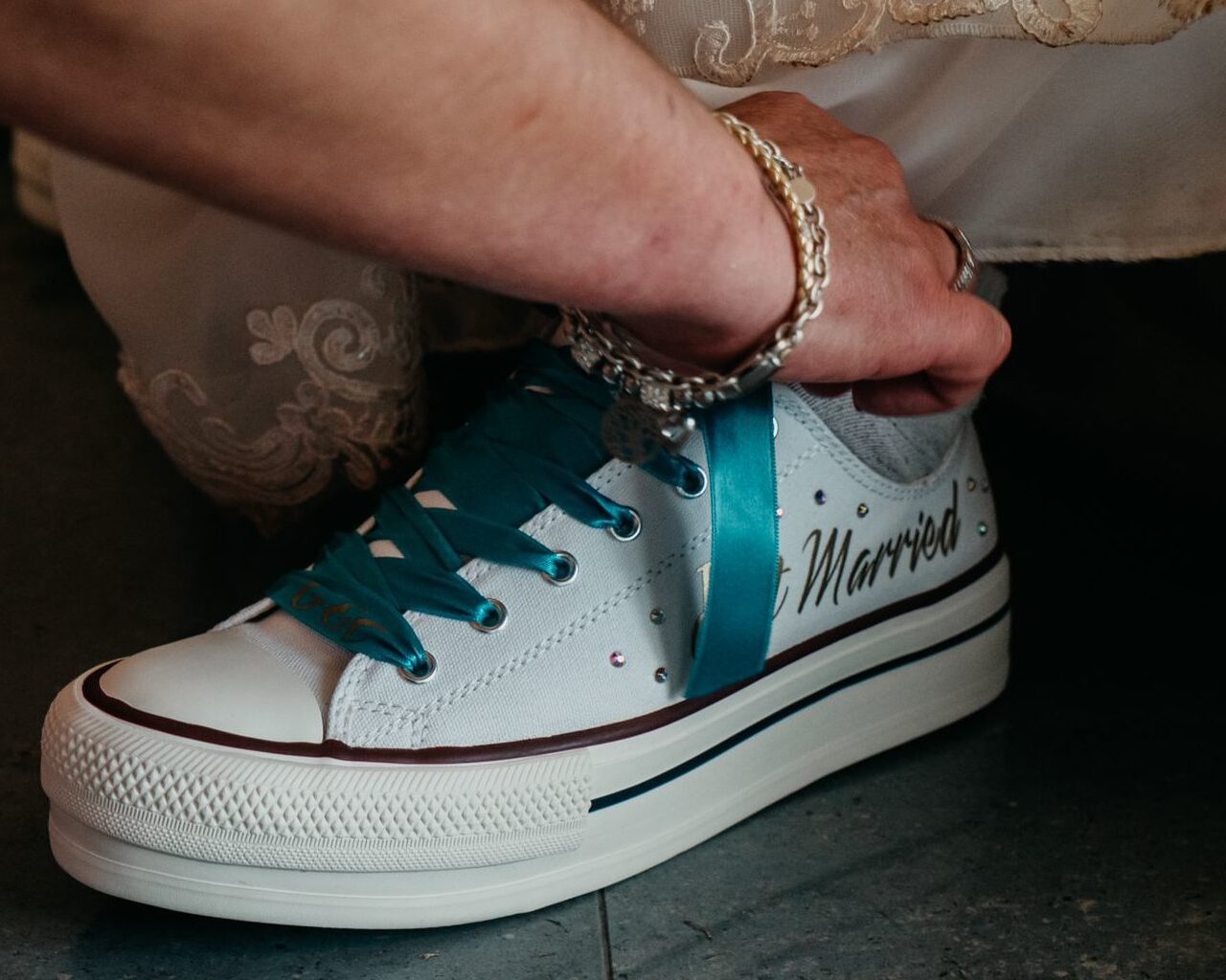 zapatillas de novia personalizadas